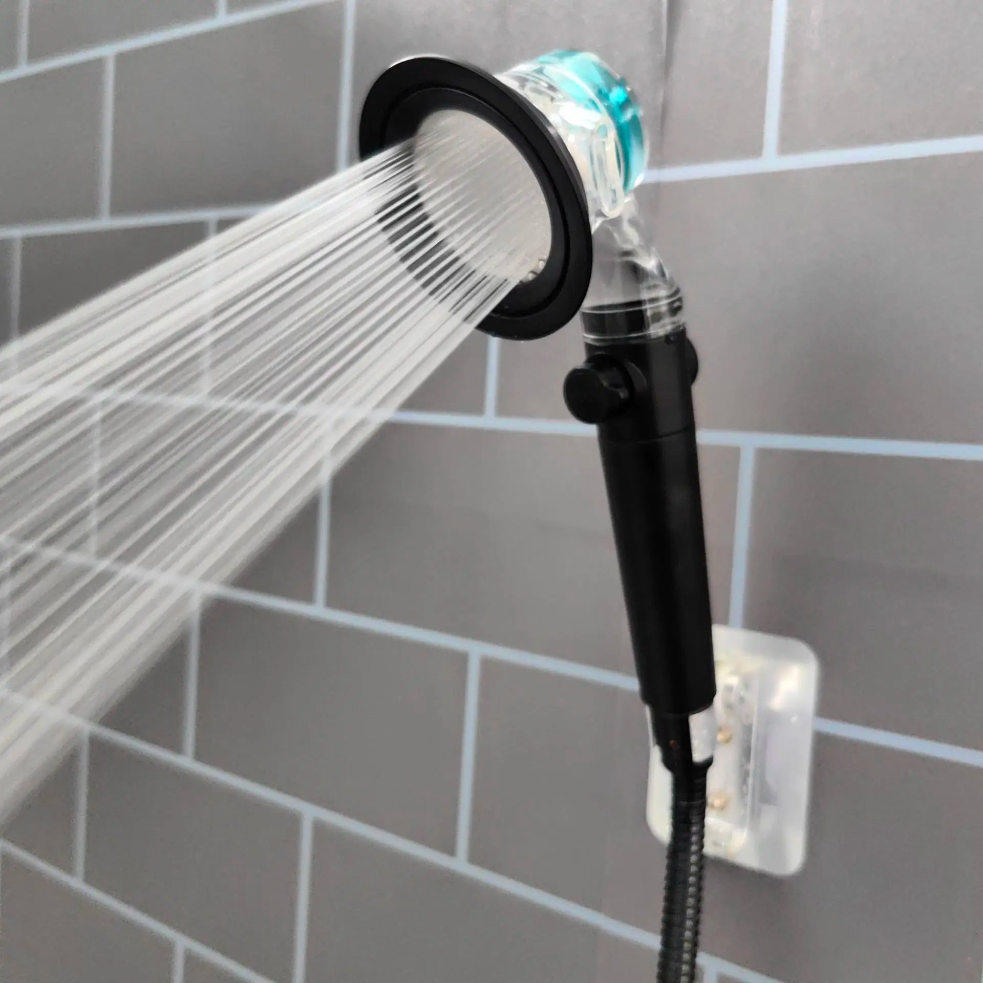 Luxury Design 3 Modes Turbo Fan Shower Head High Pressure Water Saving Spray Adjustable Showerhead Filters Bathroom Accessories Oasis Select