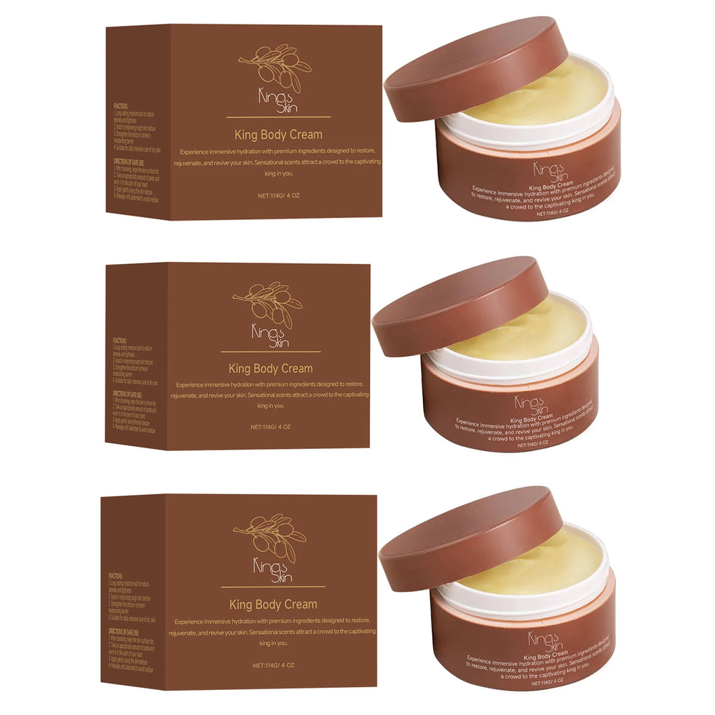Shea Butter Moisturizing Cream Deep Nourishment Suitable Anti Aging Firming Cream Targets for Sensitive Skin Repler Whitening Oasis Select 3 PCS