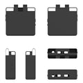 Silicone Case Shockproof Anti-Scratch Protective Case Anti-drop Protective Cover Washable for ANBERNIC RG35XXSP Gaming Console Oasis Select Black China Mainland
