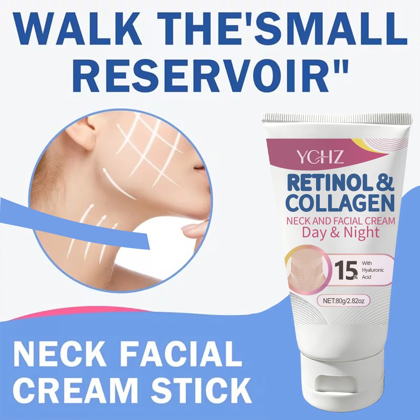 Retinol & Collagen Neck Firming Cream – Day & Night Moisturizer