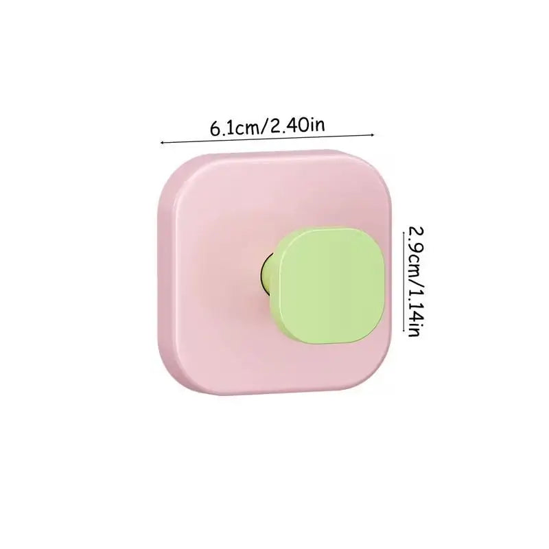 4pcs Dopamine Strong Suction Cup Hooks - Drill-Free & Trace-Free Adhesive Wall Hooks,ulti-Scene Home Organizer For Coat Hooks Oasis Select 4pcs