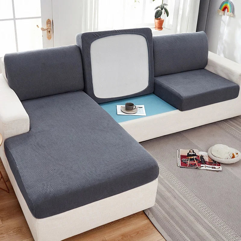 Elastic sofa cover all inclusive universal sofa cover anti slip cushion four seasons universal sofa hat full cover cloth towel Oasis Select 2 enlarge XXL code
