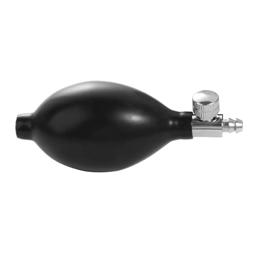 Latex Inflation Bulb Pump with Air Release Valve | Replacement Inflation Pump Bulb Oasis Select Metal valve