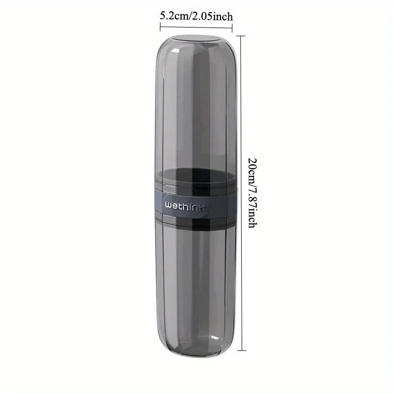 1PC Toothbrush Travel Containers Transparent Portable Toothbrush Case Outdoor/business Trip/travel Acessories Oasis Select