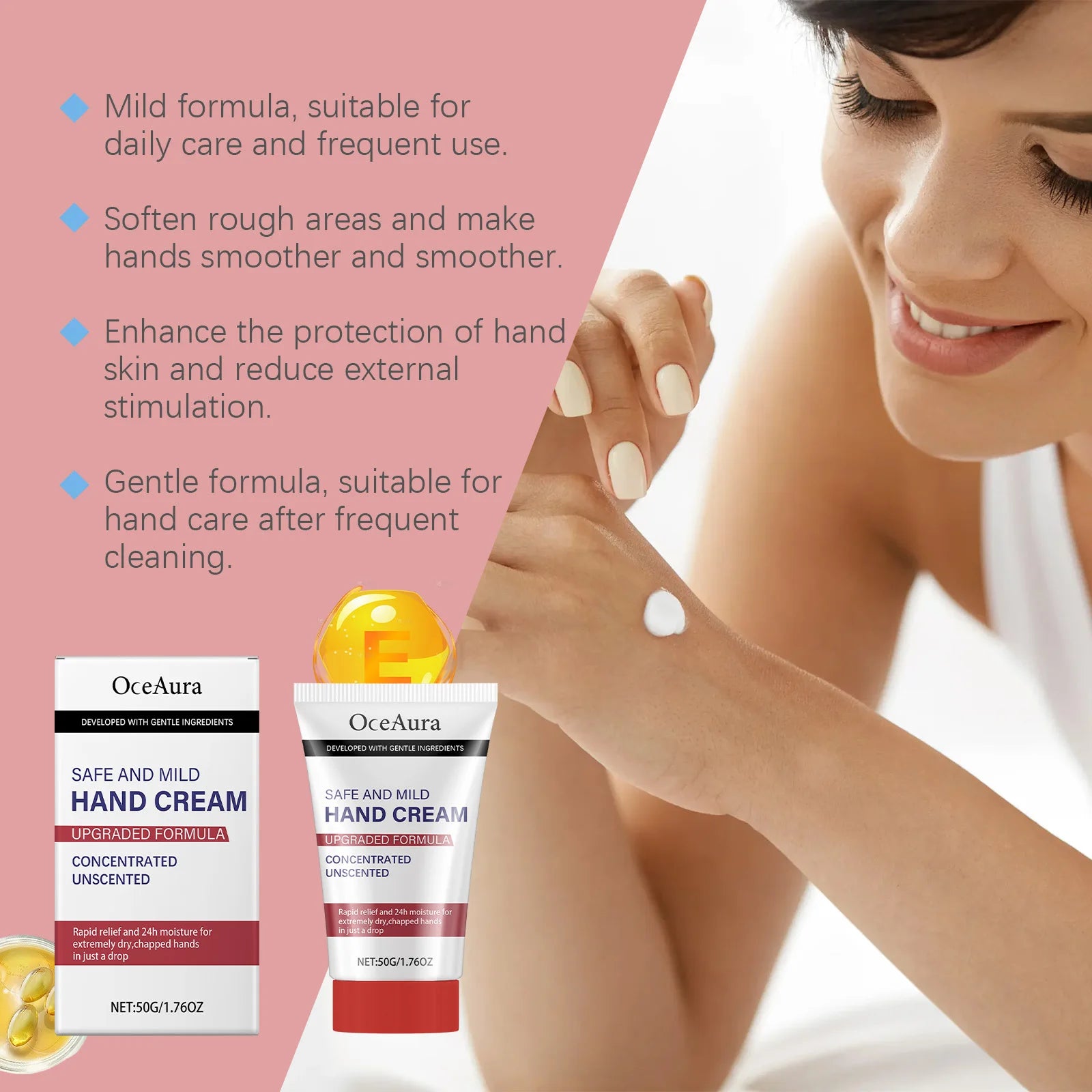 Moisturizing Hand Cream Anti Drying Nourishing Hand Brighten Tender Anti Chapping Moisturizing Autumn Winter Hand Skin Care Oasis Select