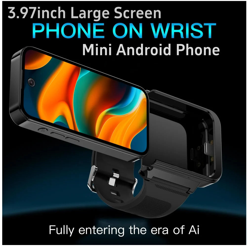 Zestbolt Q333 Android 12 Smart Watch Phone 4G GPS AMOLED