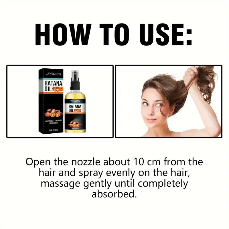 Batana Oil Hair Growth Spray for Men & Women – 1 or 2 Pack