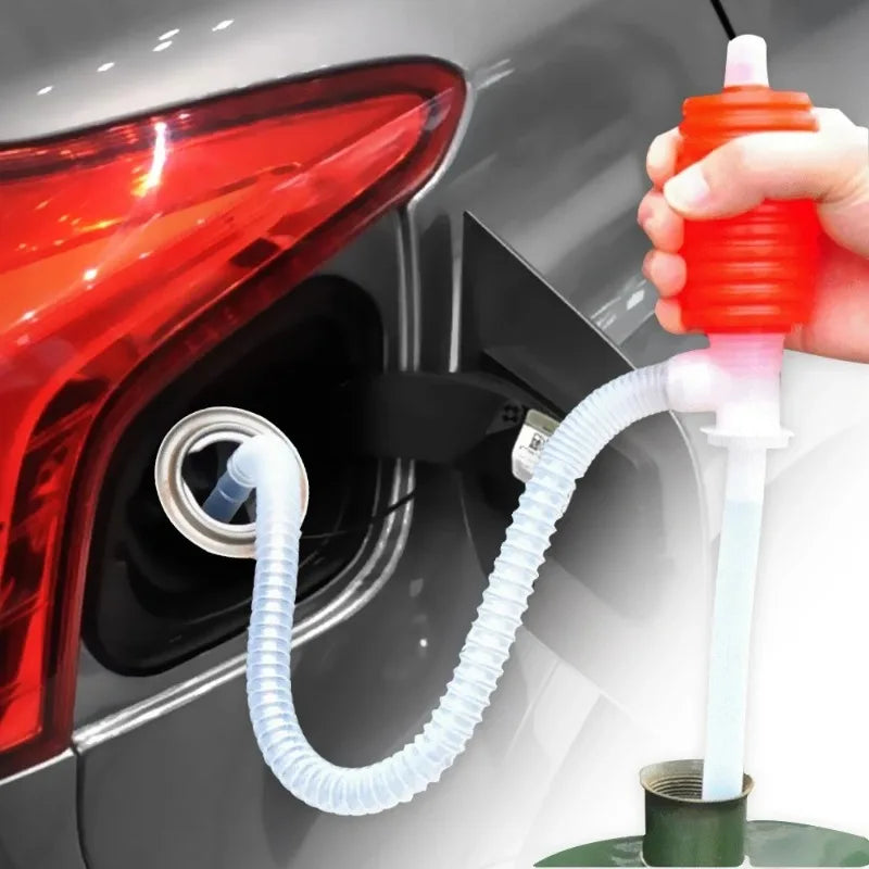 Manual Oil Pump Automobile and Diesel Oil Transfer Sucker Water Absorption and Oil Absorption Transfer Pump Funnel Oasis Select