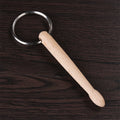 Small Drum Sticks Keychain Wood Drumsticks Percussion Key Ring Fashion Accessorie Oasis Select B