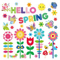 Spring Gel Clings Butterfly Flowers Window Decals Stickers Kids Toddlers Home Airplane Classroom Nursery Summer Party Decoration Oasis Select As Shown China Mainland