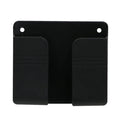 1pc Wall Mounted Storage Box Multifunction Punch Free Organizer TV Remote Control DIY Mobile Phone Plug Charging Holder Stand Oasis Select black-1pc 1