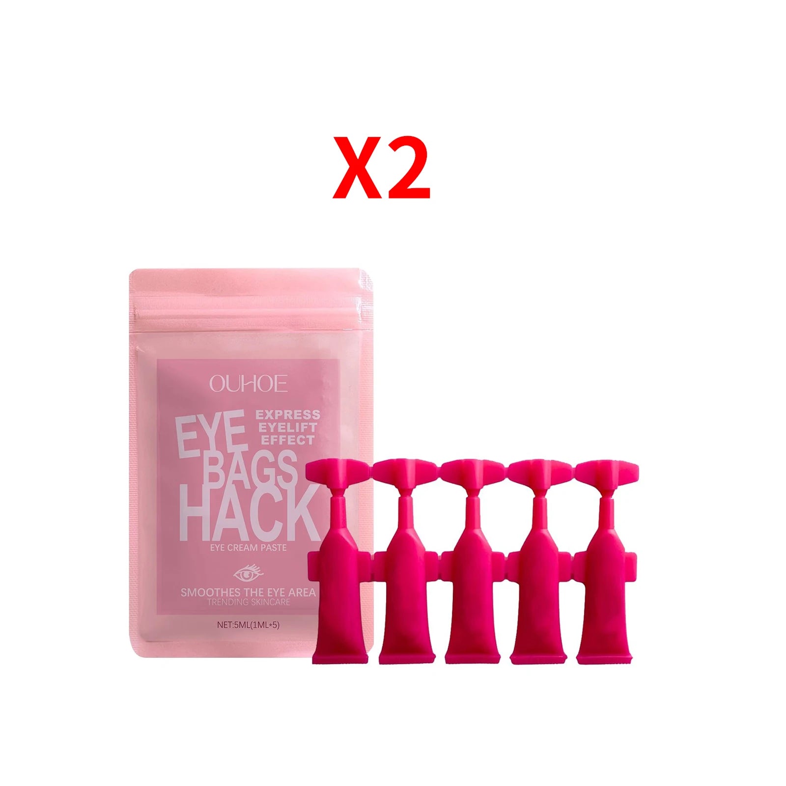 Firming Eye Cream Lightens Fine Lines Dark Circles Anti Puffiness Reduce Eye Bags Lifting Nourishing Eye Care Cream Stick 5ml Oasis Select 2 X 5pcs