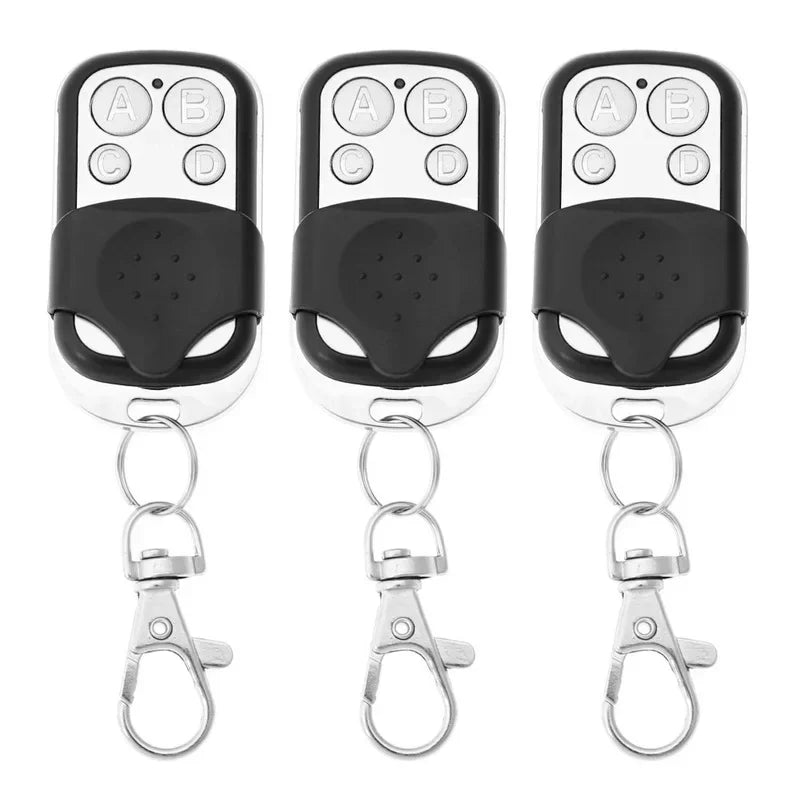 2PCS/3PCS Wireless RF Remote Control 433MHz Electric Gate Garage Door Remote Control Key Fob Duplicator Controller Oasis Select 3PCS