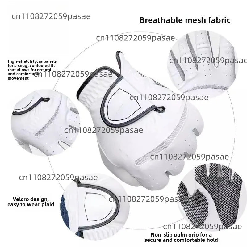 Genuine Lambskin Leather Gloves – Breathable & Flexible