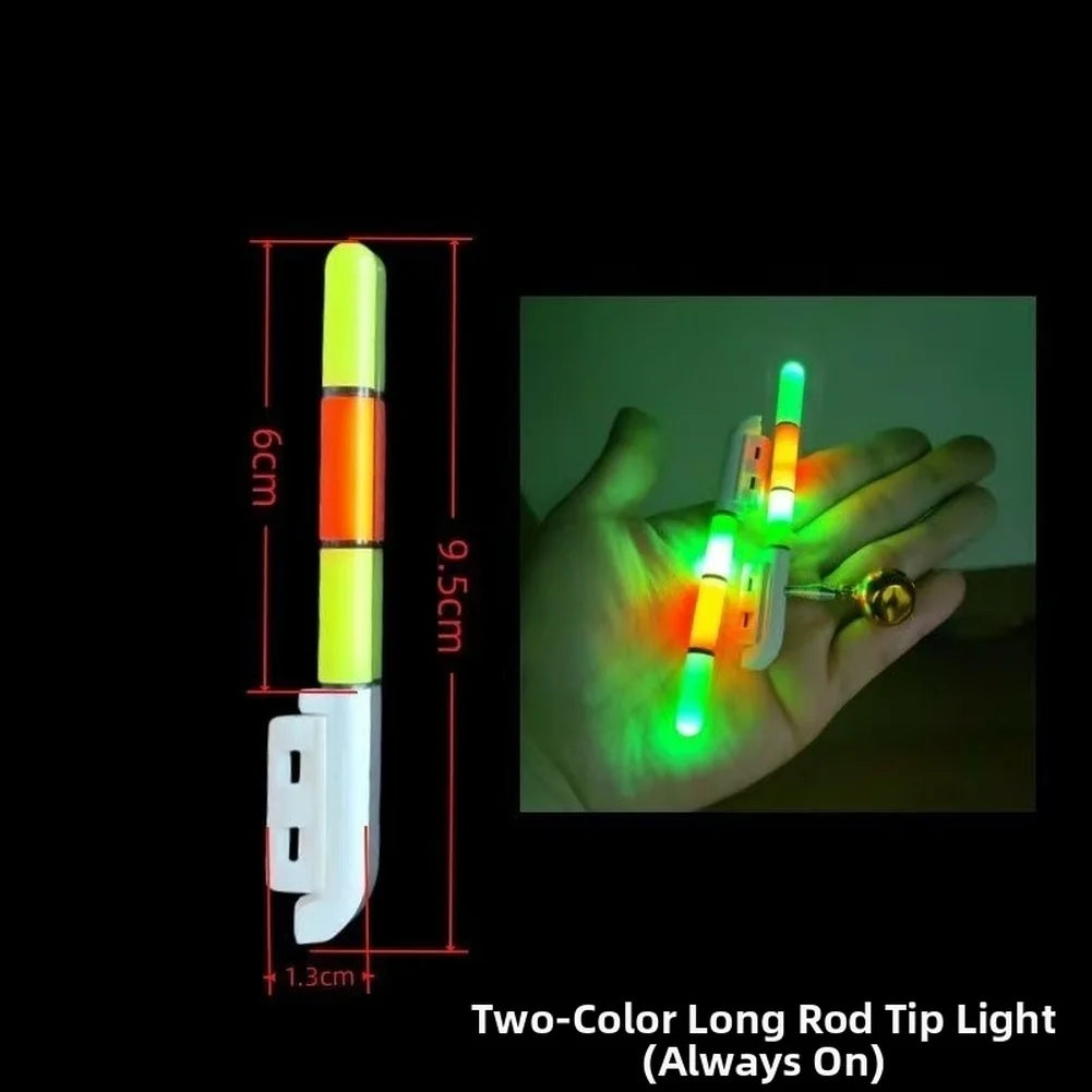 3PCS Electronic Fishing Rod Tip Light LED Night Bite Alarm Waterproof Glow For Carp Fishing Equipment Part Oasis Select