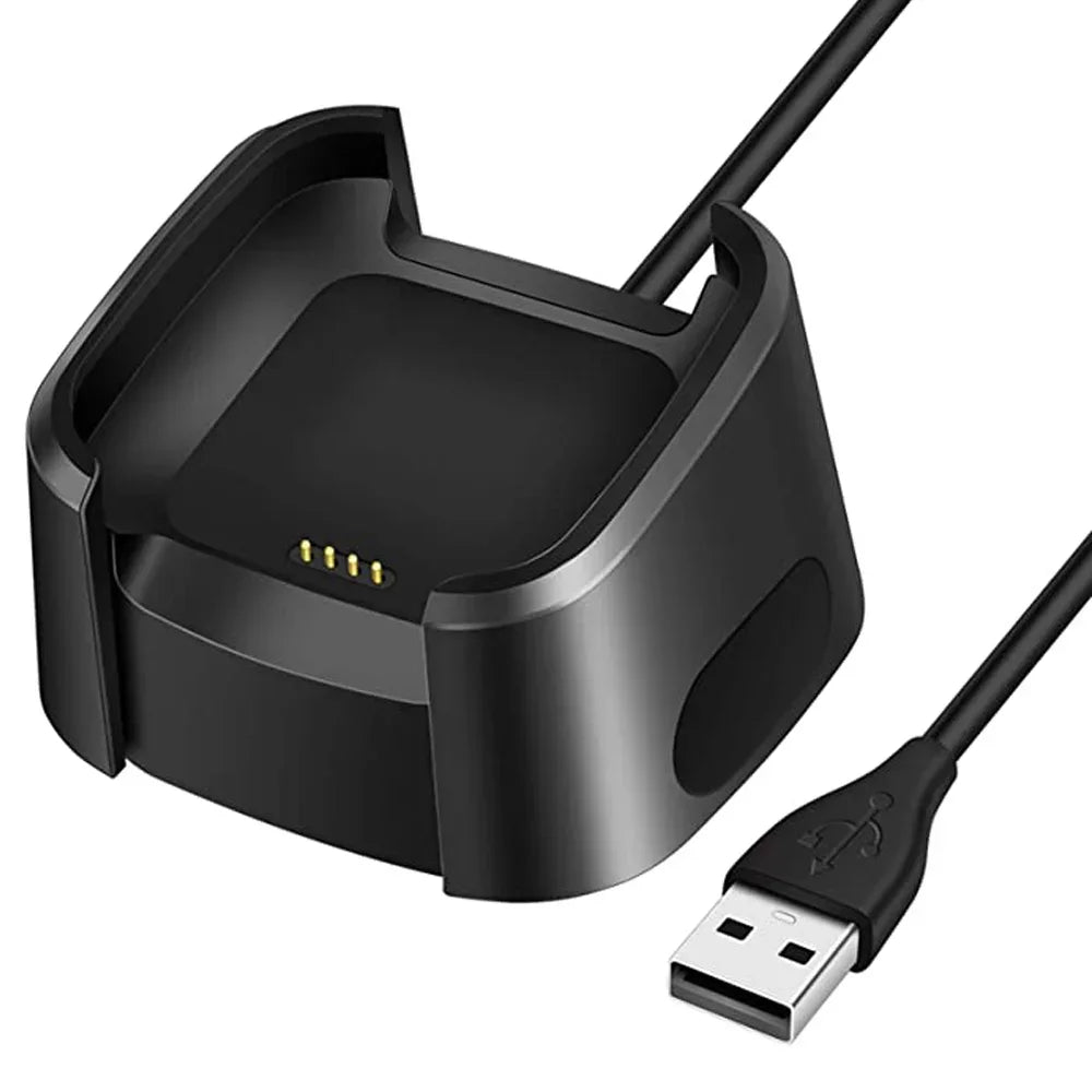 USB Charger Dock for Fitbit Versa 1, Versa 2 & Versa Lite Smartwatch Charger Dock Oasis Select