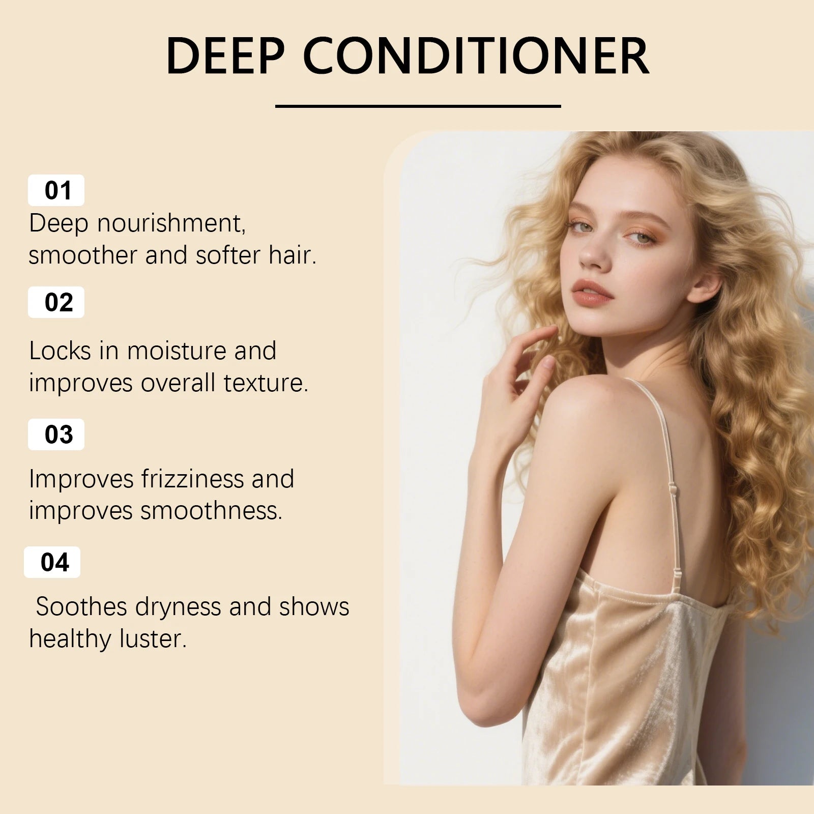 Honey Conditioner Moisturizing and Shiny Hair Volumizing Hair Care Smooth and Nourishing Long-Lasting Fragrance Conditioner Oasis Select