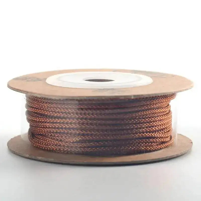 110meters 1mm Cotton Thread Hand Woven Cotton Wire/Cord/String/Rope for Braiding Bracelets Crafts Gift Box Packaging Oasis Select Light Coffee 605 1.0mm 11m