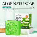 Aloe Vera Smooth Cleansing Natural Soap Cleansing Smooth Handmade Essential Oil Soap100g Oasis Select Default Title