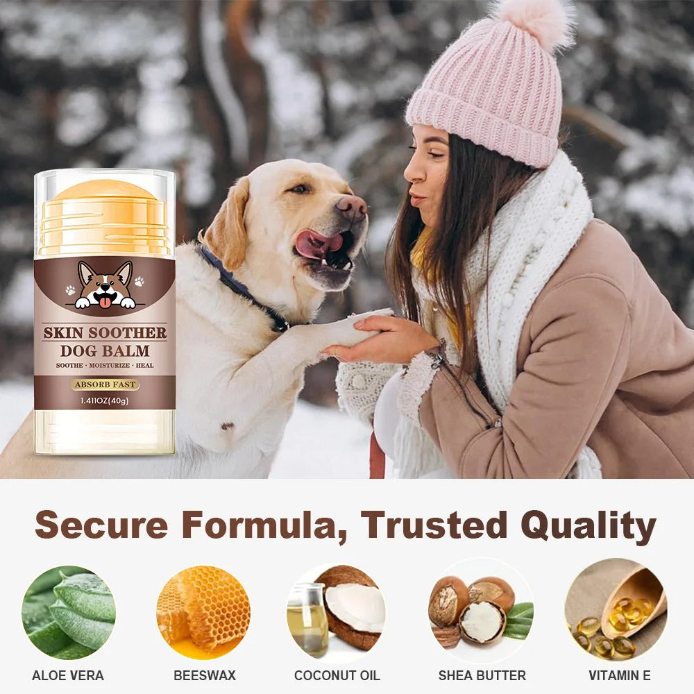 Dog Paw Balm Stick 1.41oz – Beeswax & Vitamin E | Pet Care