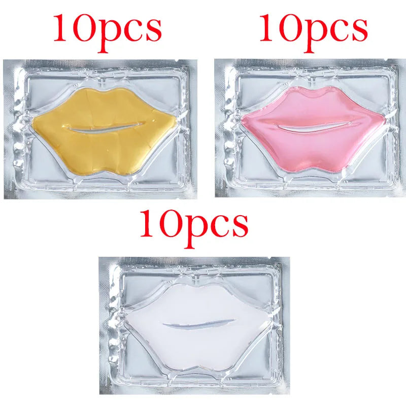 BIOAOUA 30pc Collagen Lip Mask – Hydrating & Plumping Patches Lip Treatment Mask Oasis Select Each 10pcs