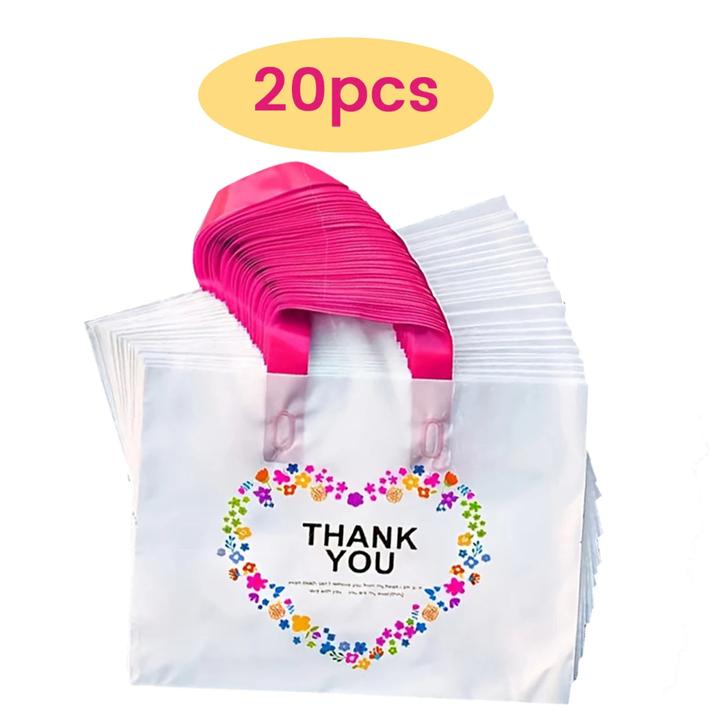 50/20pcs Gift Tote Bags - Reusable, Christmas Halloween, Store Retail, Clothes, Gifts, Shopping, Boutique, Cosmetics Oasis Select 30x20cm 20pcs Other