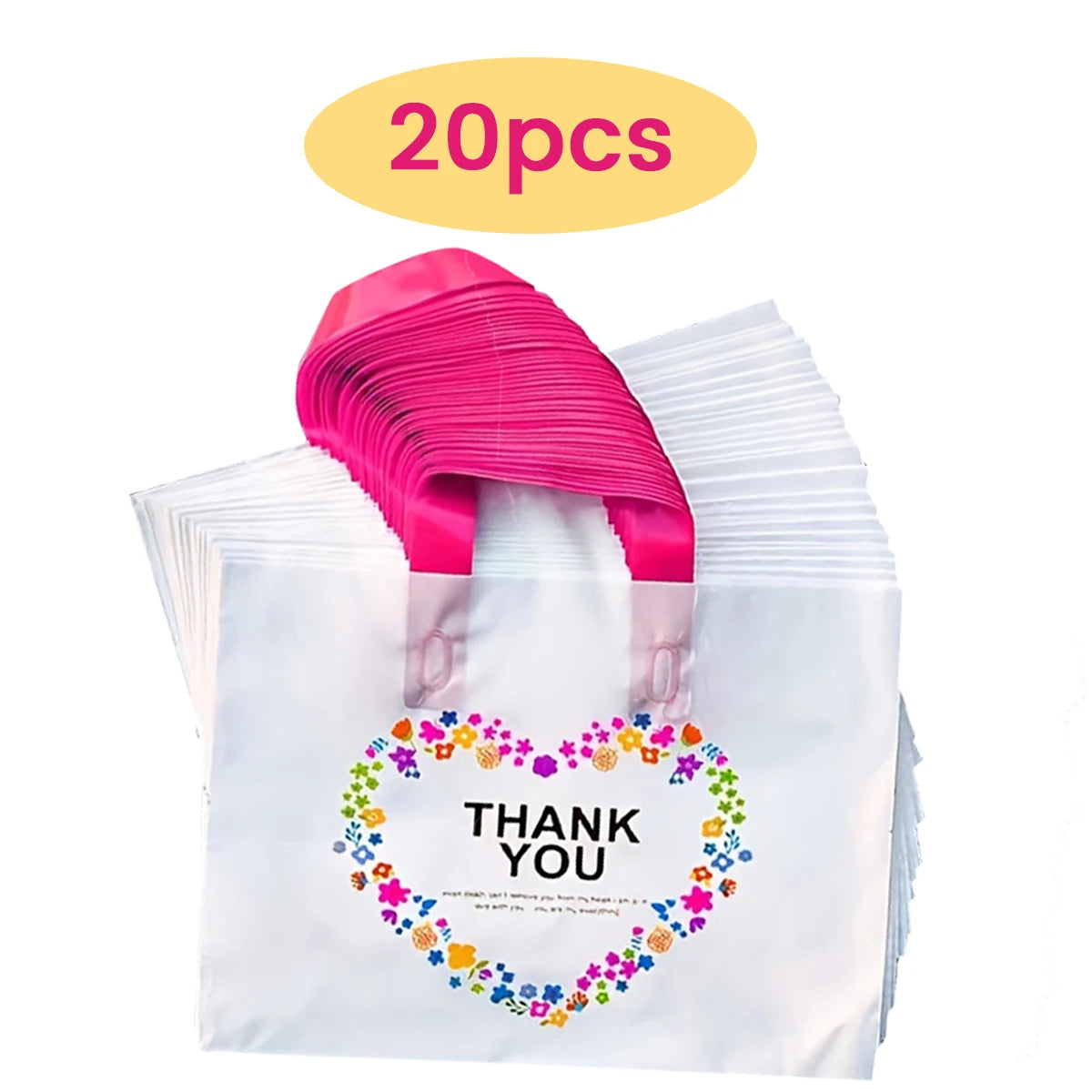50/20pcs Gift Tote Bags - Reusable, Christmas Halloween, Store Retail, Clothes, Gifts, Shopping, Boutique, Cosmetics Oasis Select 30x20cm 20pcs Other