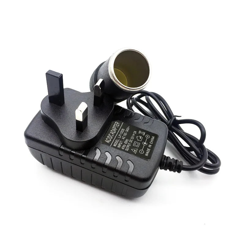 Car Cigarette Lighter Adapte 220V to 12V 2A DC Power Converter Charger Transformer Cigar Lit Lighter Plug Socket Electronic Jack Oasis Select