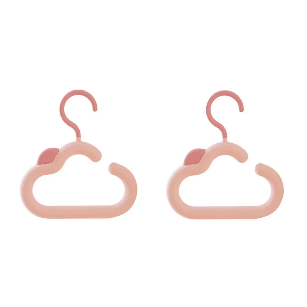 2-Pack Cloud Hook Hangers for Scarves, Hats & Ties | Anti-Slip