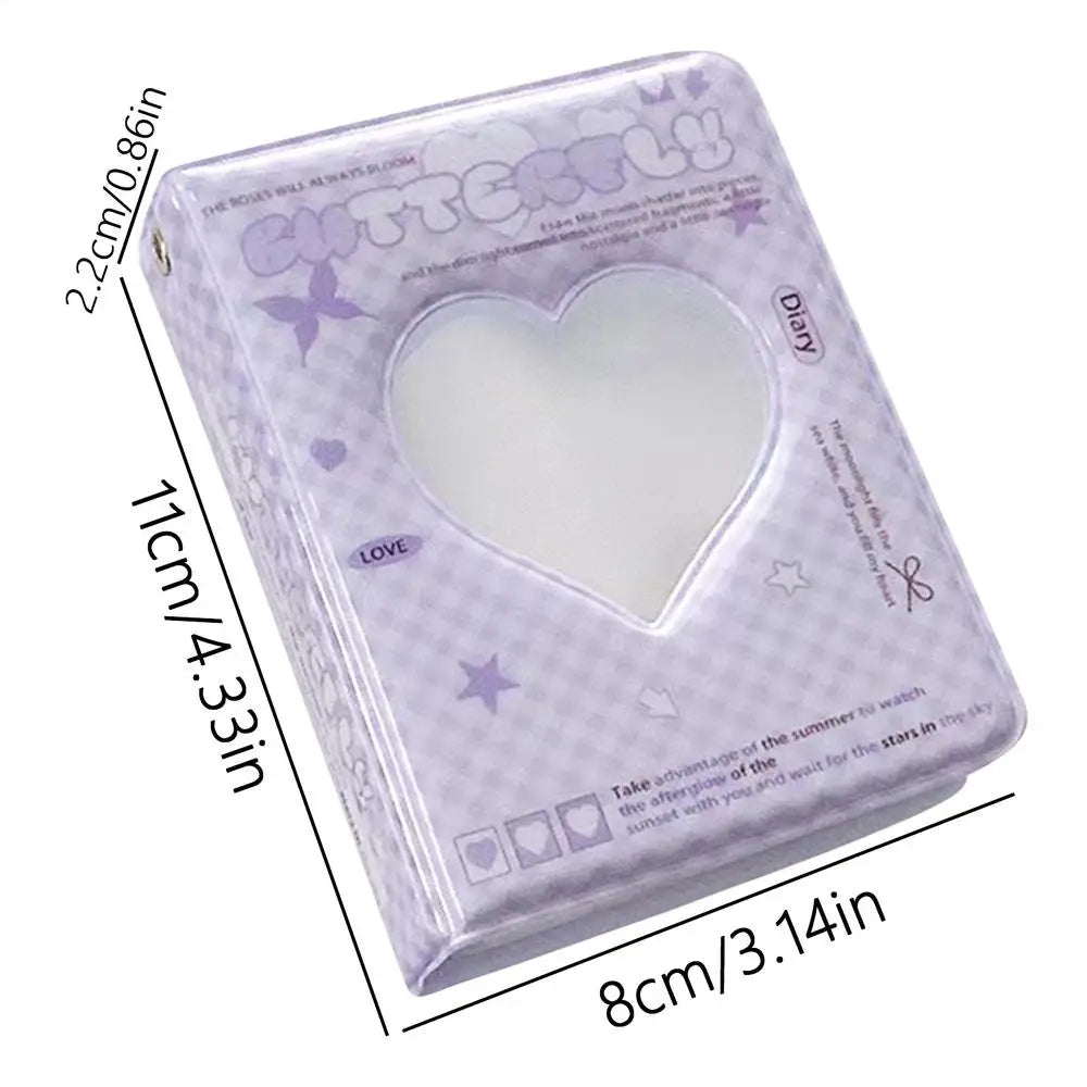 Card Collection Binder 40-Pocket Protective Storage Photo Organizer Baseball Card Binder for Organization Collection Photo Oasis Select Purple