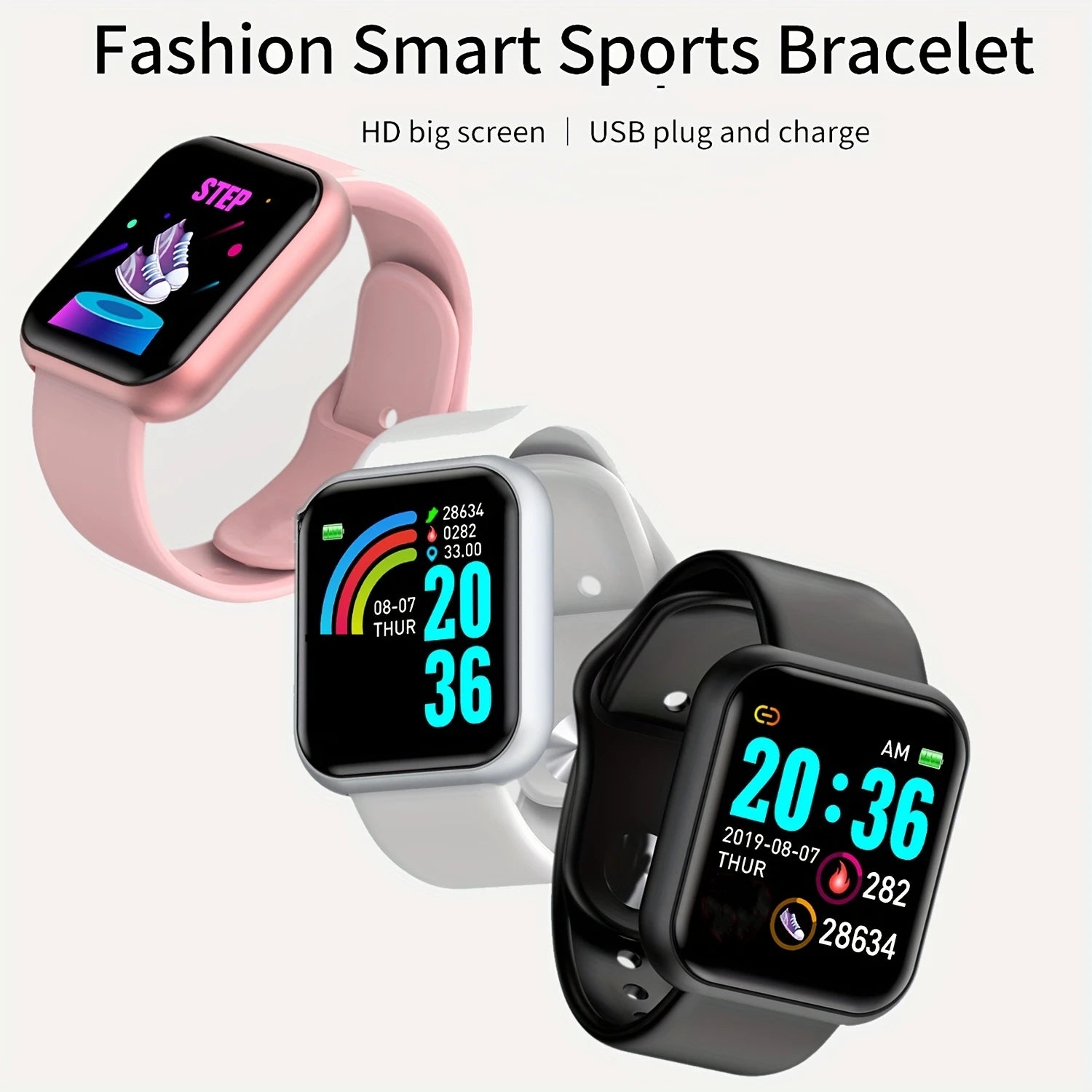 Multifunctional Smart Watch Men Women Bluetooth Connected Phone Music Player Fitness Sport Bracelet Sleep Monitor D13 Smartwatch Oasis Select