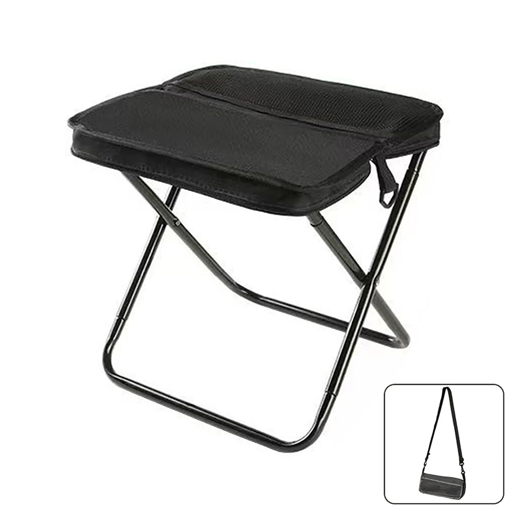 Portable Folding Camping Stool with Carry Bag | 265 lb