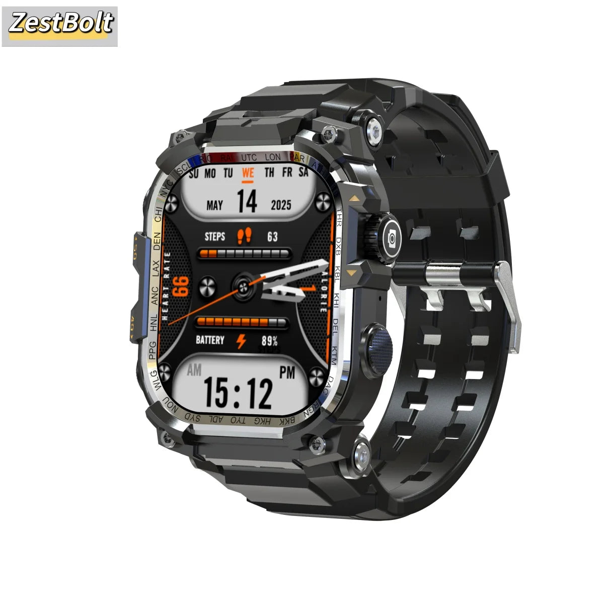 New Q888 4G Smart Watch GPS Wifi Android 10.0 OS Smartwatch Video Call 8MP Rotating Camera 2.06inch AMOLED HD Screen 32GB 256GB Oasis Select Silver Black 32GB 256GB