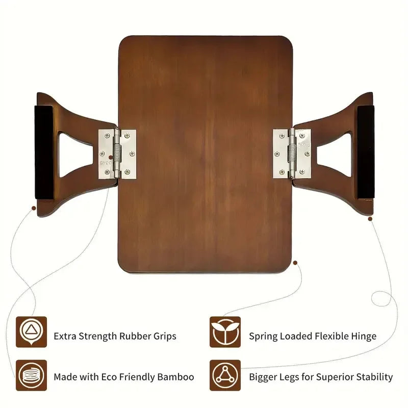Wooden Sofa Armrest Tray Rectangular Sofa End Table Tray Practical TV Snack Tray for Remote Control Wine Drink Snacks Phone Oasis Select