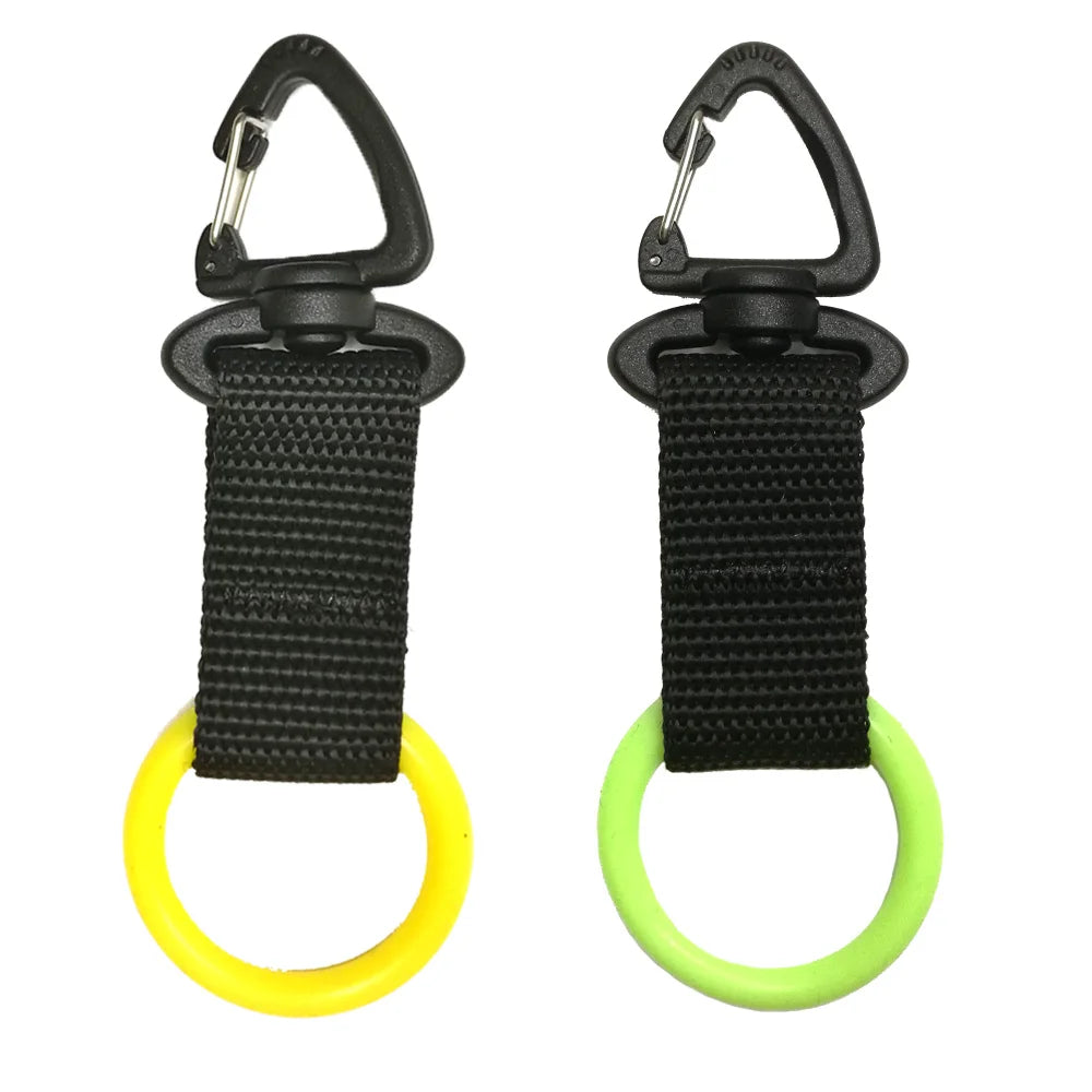 Scuba Diving Octopus Retainer 2nd Webbing Mouthpiece Holder Clip Backplate Hanging hook for Scuba Regulator Accessory Oasis Select