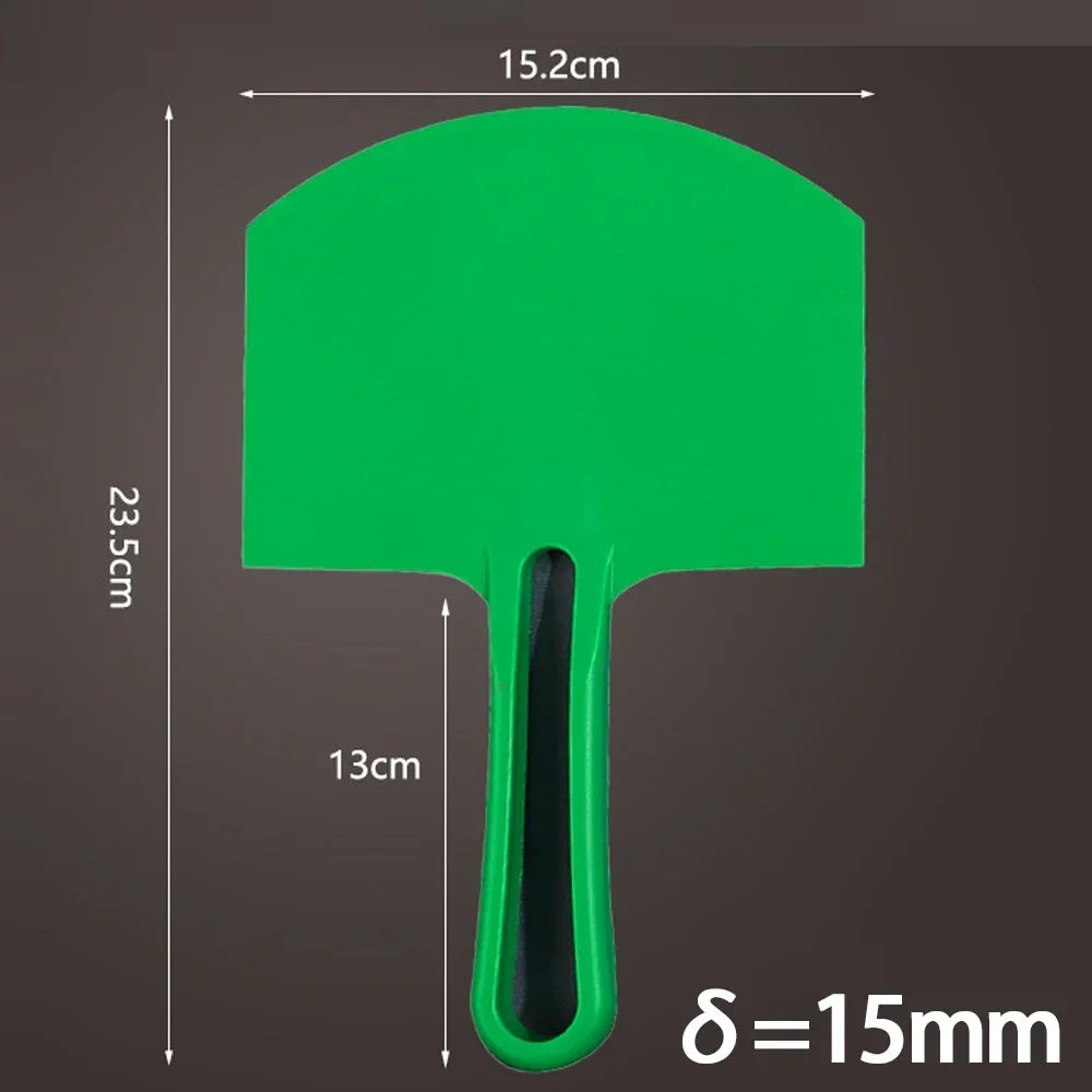 1Pc Curved Bucket Scoop Putty Knife Scraper Spackle Paint for Drywall Finishing Plaster Scraping Decals Patch Construction Tools Oasis Select