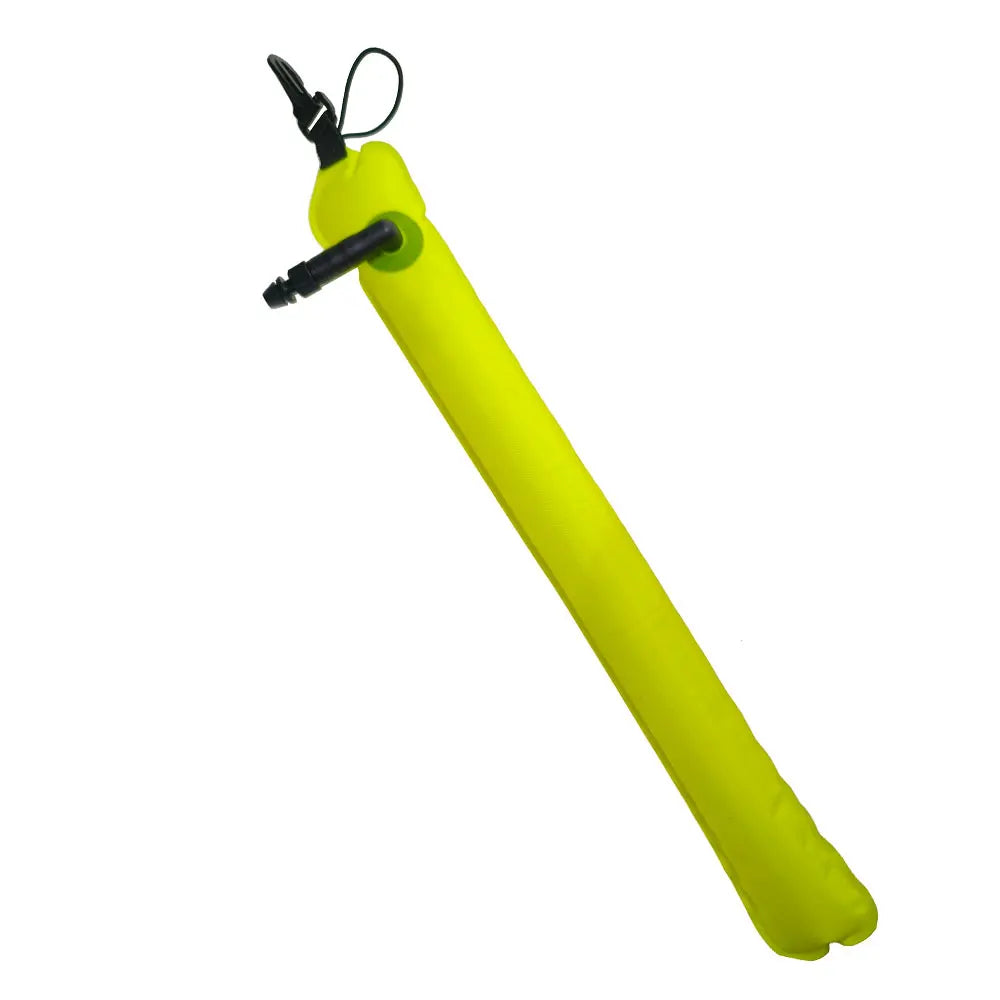 Mini Scuba Diving SMB Surface Marker Buoy Close End 56*8.5cm Oasis Select Yellow