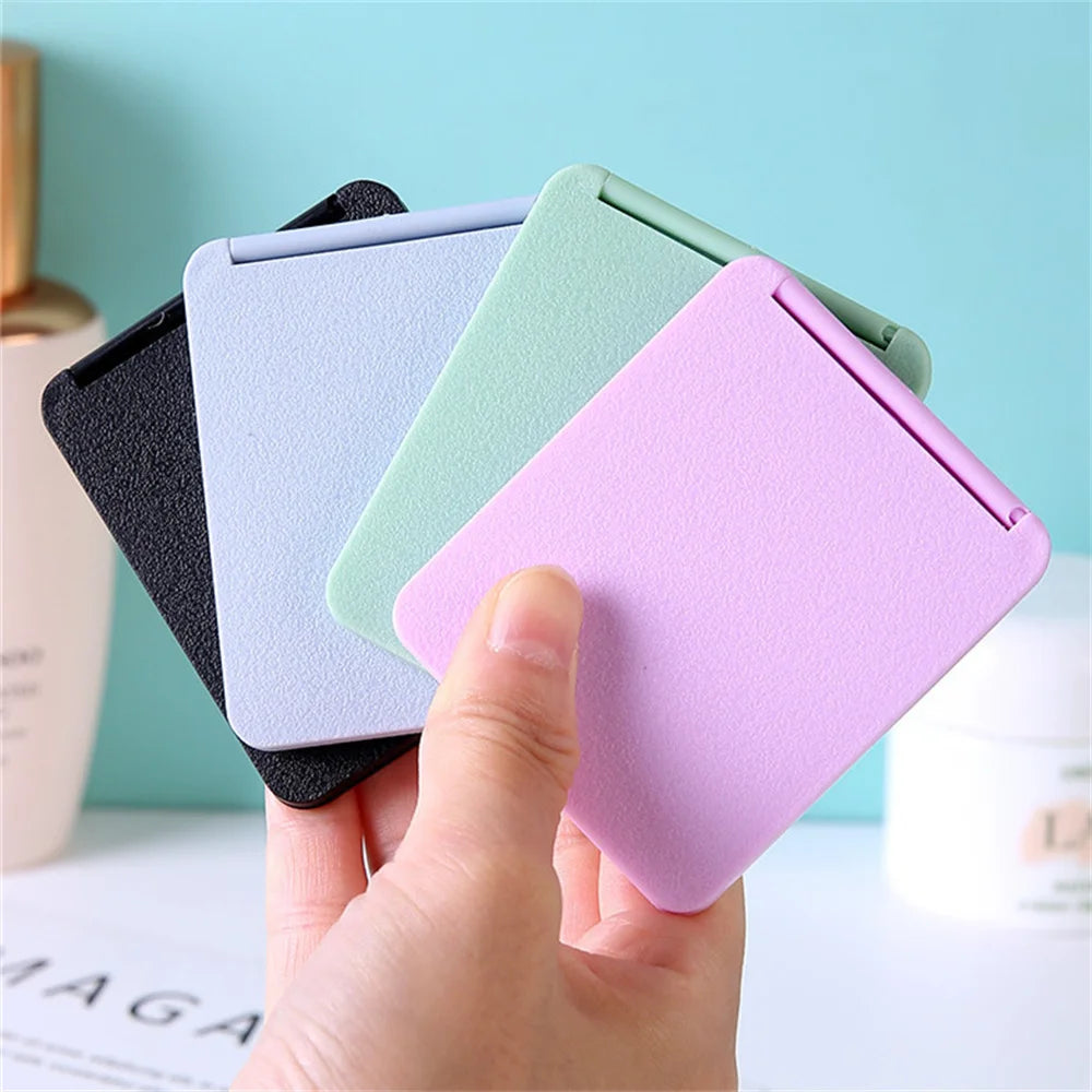 Double-Sided Compact Pocket Mirror – Portable Folding Mini Mirror