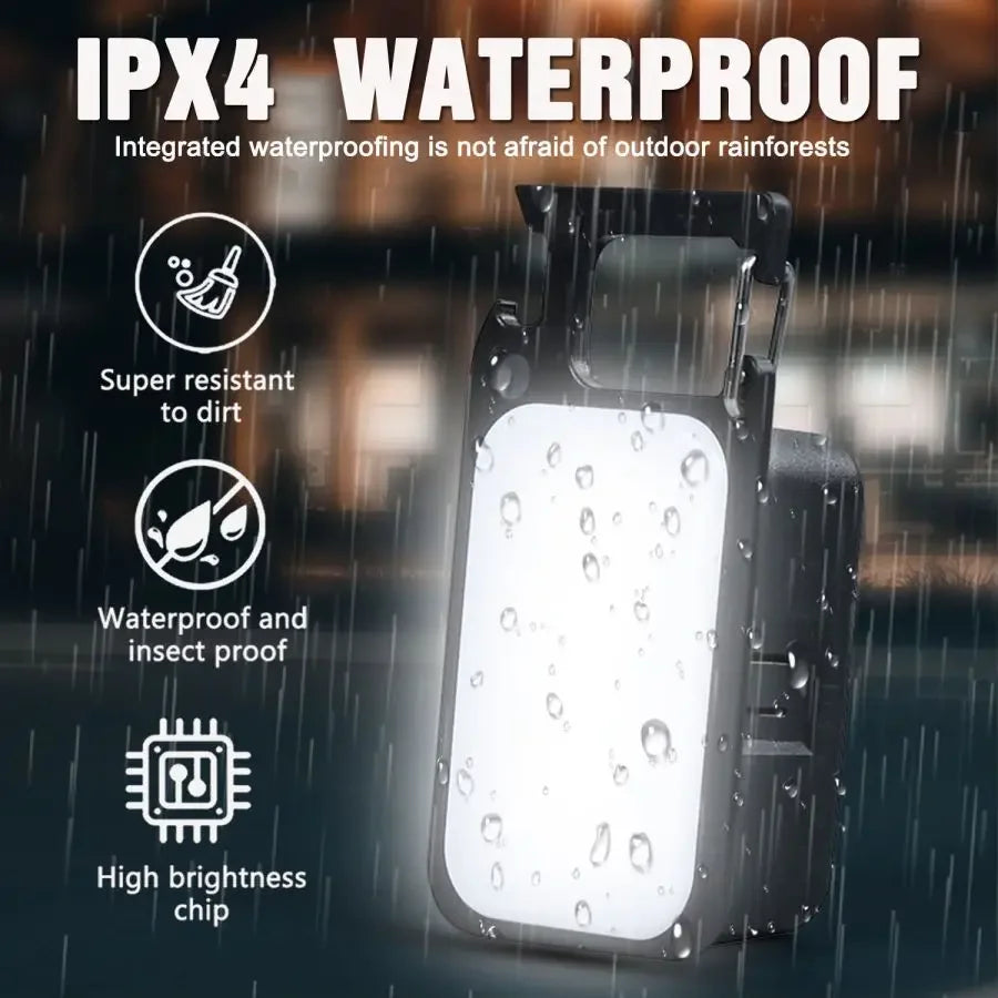 Rechargeable 4 Lighting Modes Portable Mini LED Keychain Light Small Pocket-sized Flashlight Camping Lights Emergency Torch Oasis Select