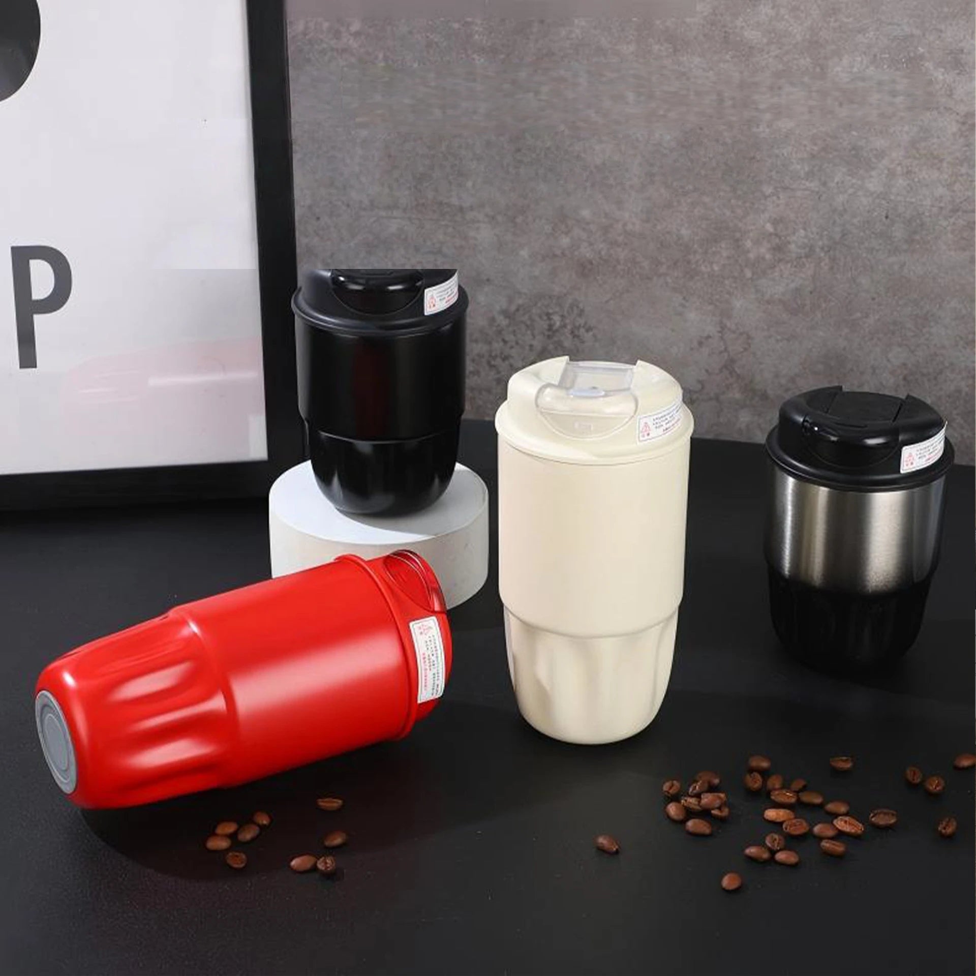 260/450ml 316 Stainless Steel Coffee Cup Travel Portable Mini Insulated Mug for Men and Women High-Quality Gift Water Bottle Oasis Select
