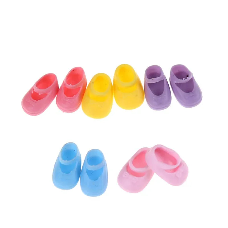5Pairs Fashion Shoes Boots For Sister Doll Kids Gift Hot Oasis Select