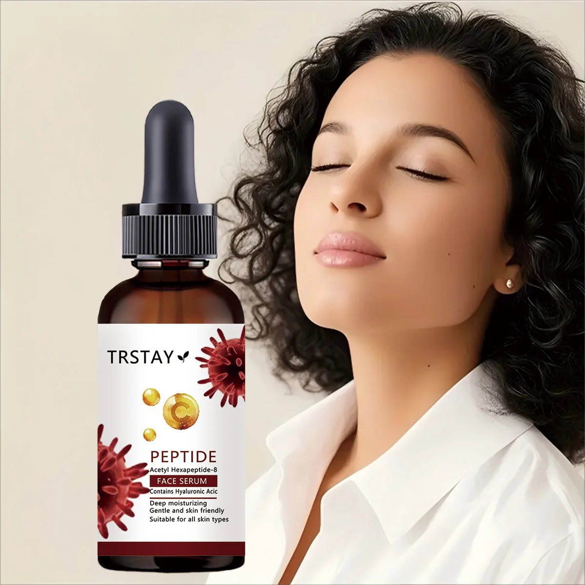 TRSTAY Facial Essence – Wrinkle-Lightening Moisturizing Serum