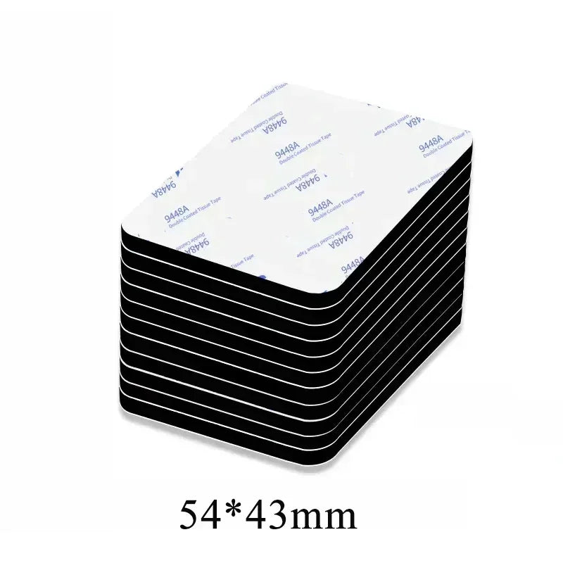 Strong Double Sided Foam Tape No Trace Self Adhesive EVA Foam Sticky Decor Strong Pad Mounting Sponge Adhesive Fixed Wall Oasis Select Square Other 100PCS