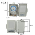 Mechanical Timer Switch 24 Hour Programmable AC100 250V 20A for Efficient Control of Power in Various Settings Oasis Select China Mainland