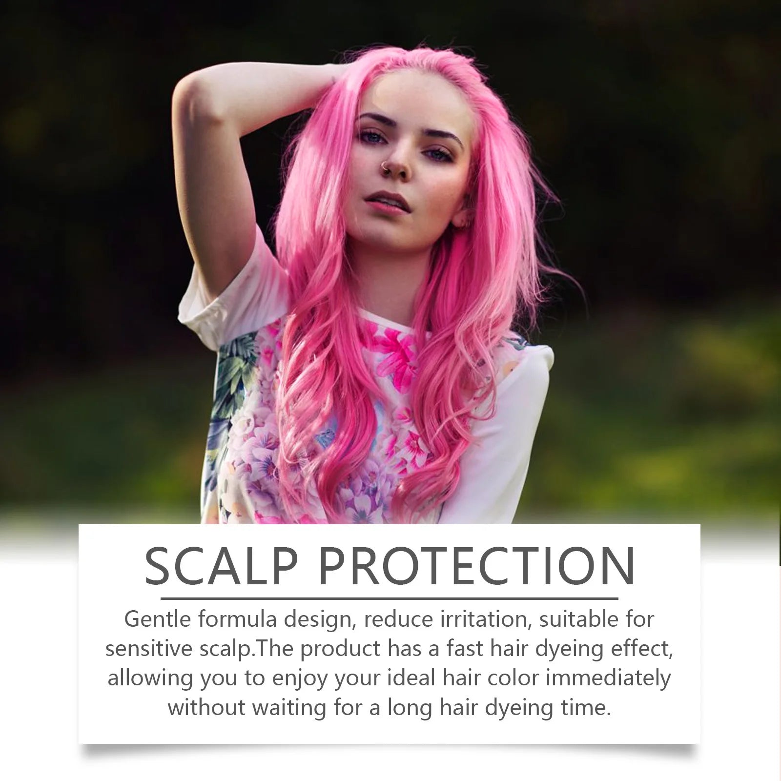 HOEGOA Temporary Hair Dye Set – 5 Vibrant Colors, Plant-Based Temporary Hair Dye Oasis Select