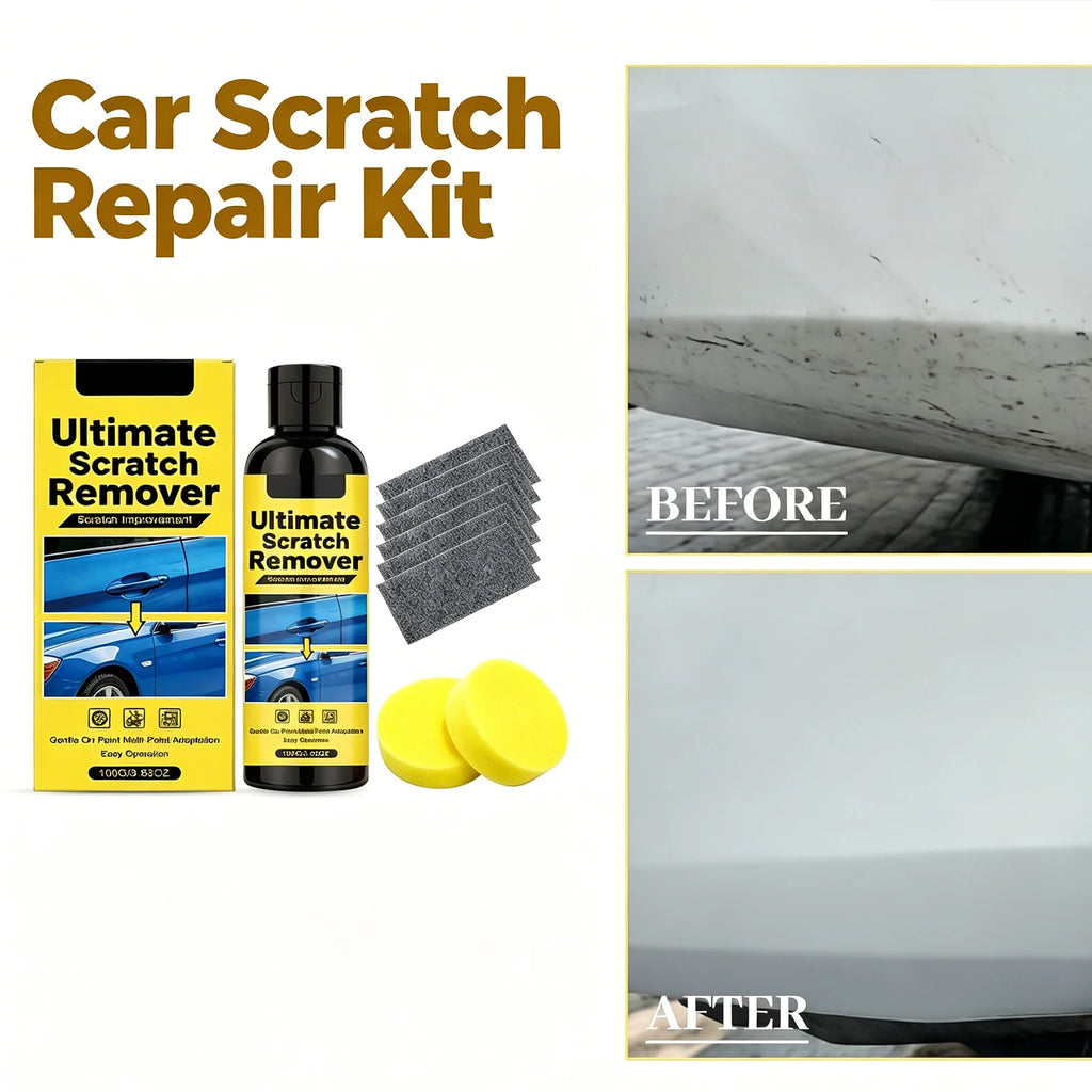 Car Scratch Repair Kit Fix Scratches Restore Paint Shine Auto Body Care Remove Scuffs Restore Gloss Car Detailing DIY Repair Oasis Select