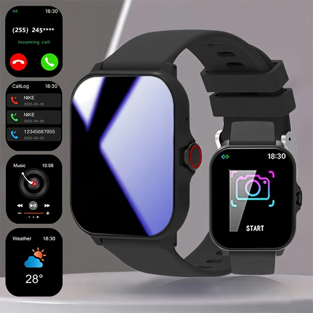 ERUN 1.83" Smartwatch – Fitness Tracker & Wireless Calling
