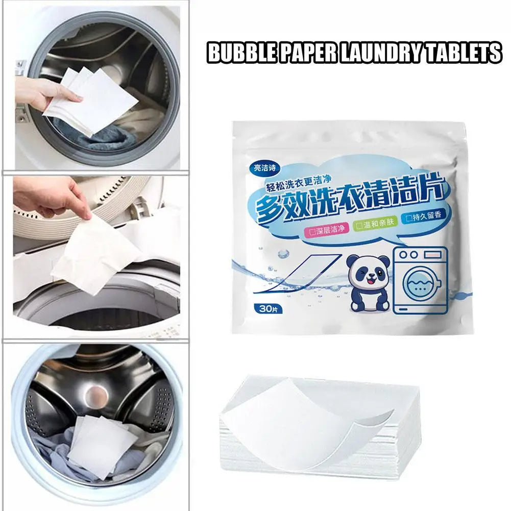 Ultra-Concentrated Laundry Detergent Sheets – Long-Lasting Scent