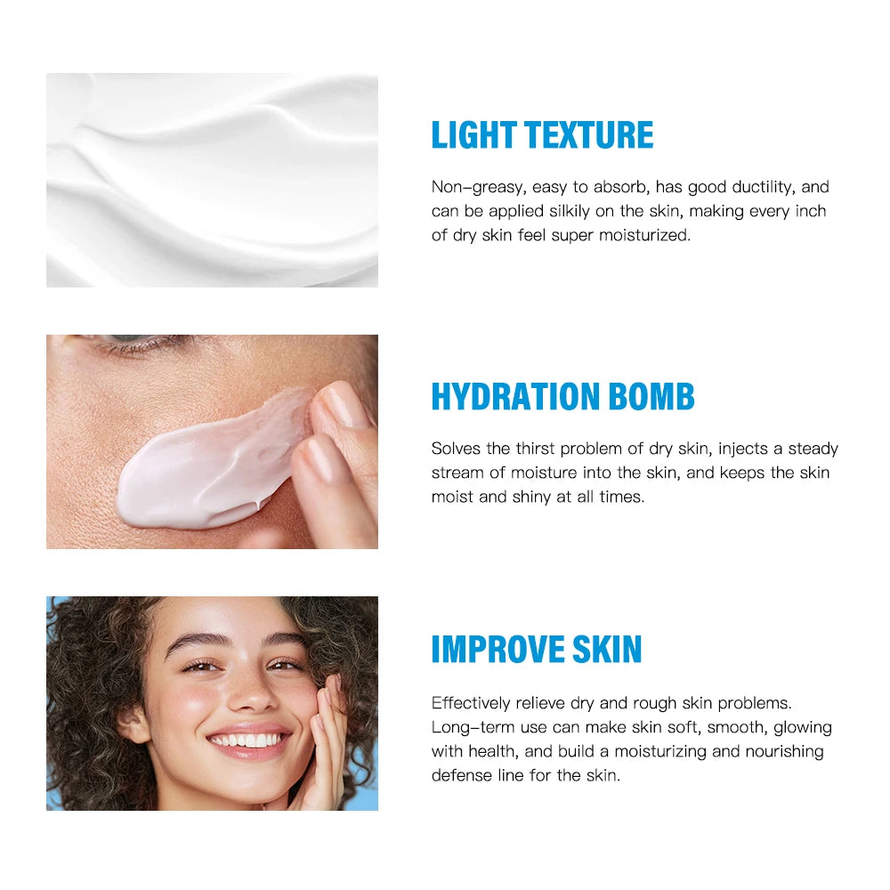 Lakerain Hydration Bomb Face Cream – All Skin Types, 100ml Facial Moisturizer Cream Oasis Select