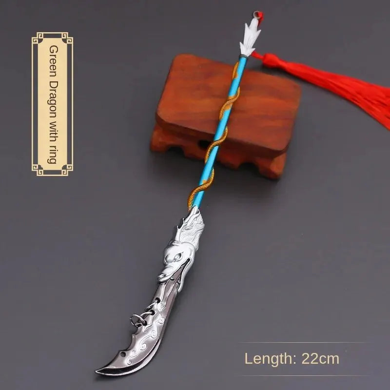 22cm Tiger Head Spear Miniature | Ancient Weapon Replica Model Weapon Replica Miniature Oasis Select 22CM Spear 2